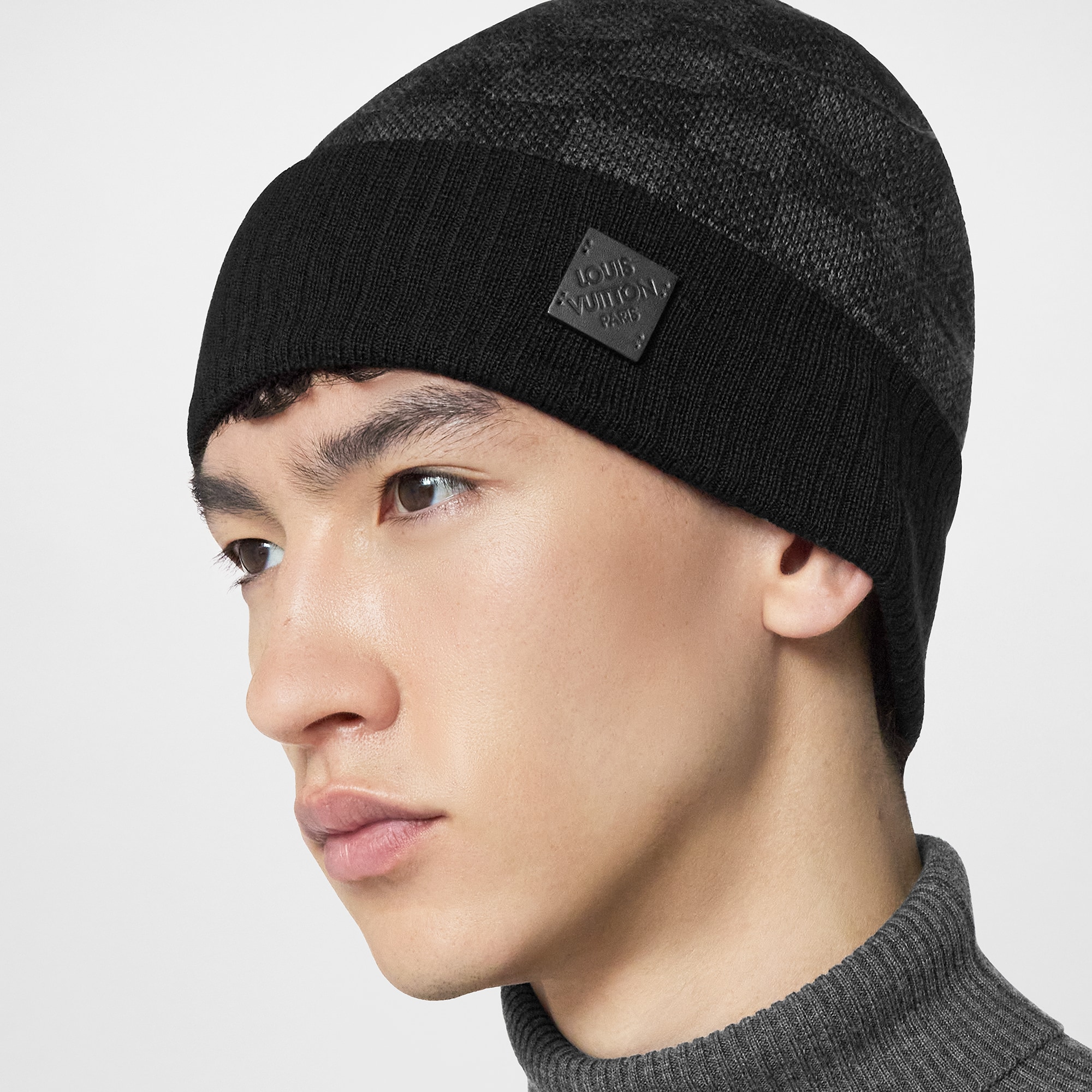 Néo Petit Damier Beanie - Luxury S00 Grey | LOUIS VUITTON